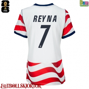 Förenta stater Giovanni Reyna #7 Hemmatröja Dam VM 2026 Kortärmad